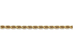 FJC Finejewelers 8 Inch 14k Yellow Gold 3.35mm bright-cut Quadruple Rope Chain Bracelet