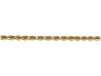 FJC Finejewelers 24 Inch 14k Yellow Gold 4mm bright-cut Quadruple Rope Chain Necklace