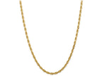 FJC Finejewelers 18 Inch 14k Yellow Gold 4.5mm bright-cut Quadruple Rope Chain Necklace