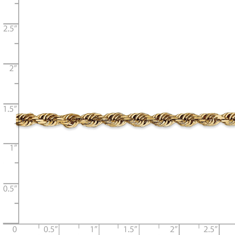 FJC Finejewelers 20 Inch 14k 4.5mm bright-cut Quadruple Rope Chain Necklace