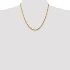 FJC Finejewelers 20 Inch 14k 4.5mm bright-cut Quadruple Rope Chain Necklace