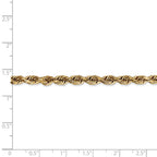 FJC Finejewelers 22 Inch 14k 4.5mm bright-cut Quadruple Rope Chain Necklace