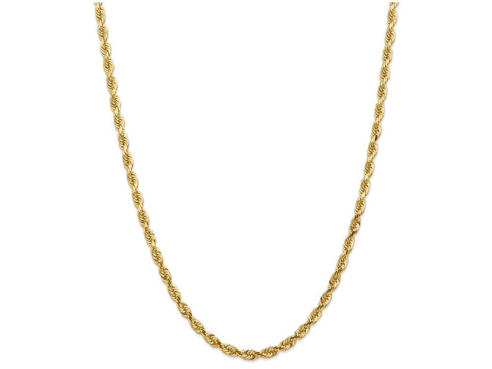 FJC Finejewelers 30 Inch 14k 4.5mm bright-cut Quadruple Rope Chain Necklace