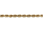 FJC Finejewelers 7 Inch 14k Yellow Gold 4.5mm bright-cut Quadruple Rope Chain Bracelet
