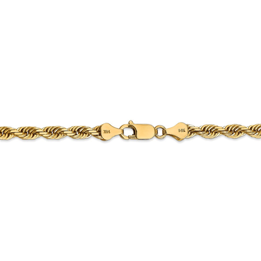 FJC Finejewelers 22 Inch 14k 5.0mm bright-cut Quadruple Rope Chain Necklace