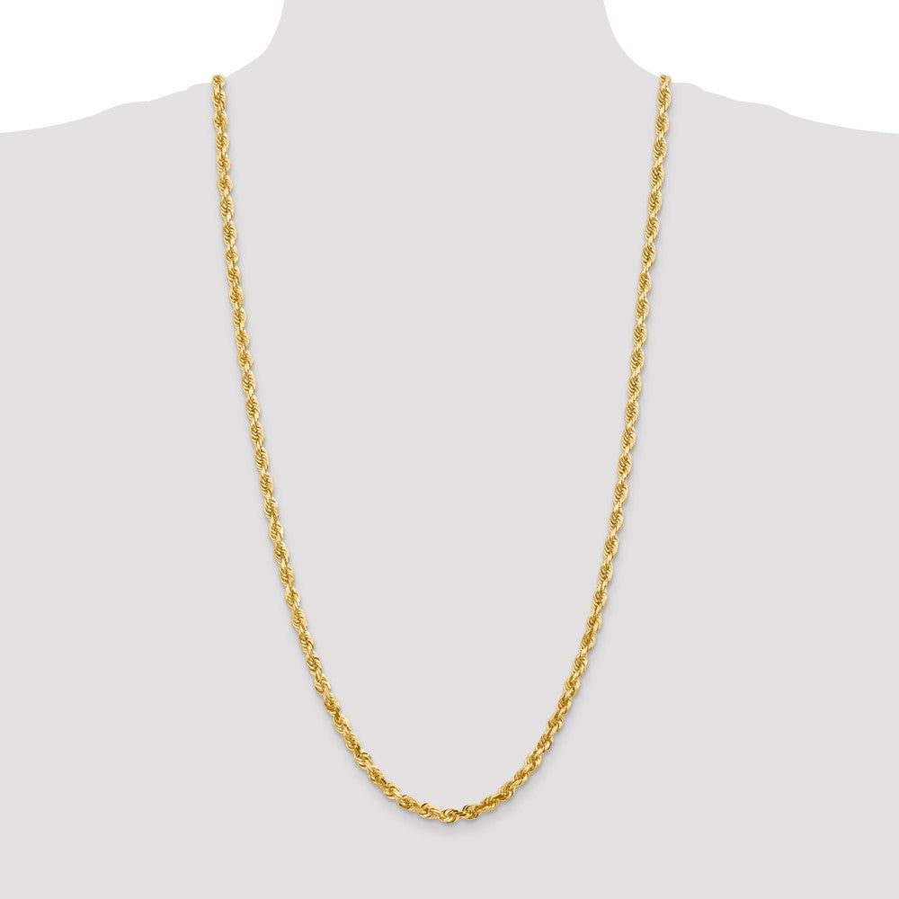 FJC Finejewelers 30 Inch 14k 5.0mm bright-cut Quadruple Rope Chain Necklace