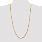 FJC Finejewelers 30 Inch 14k 5.0mm bright-cut Quadruple Rope Chain Necklace