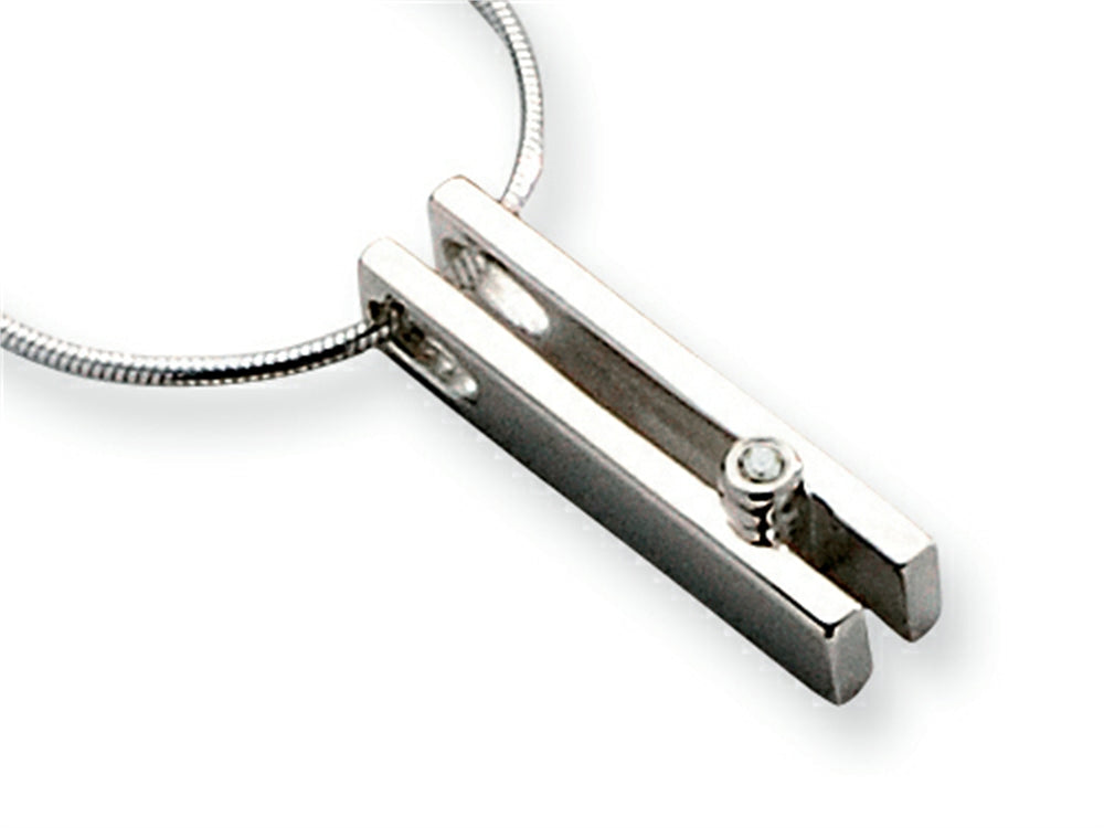White Ice™ Sterling Silver Diamond Necklace