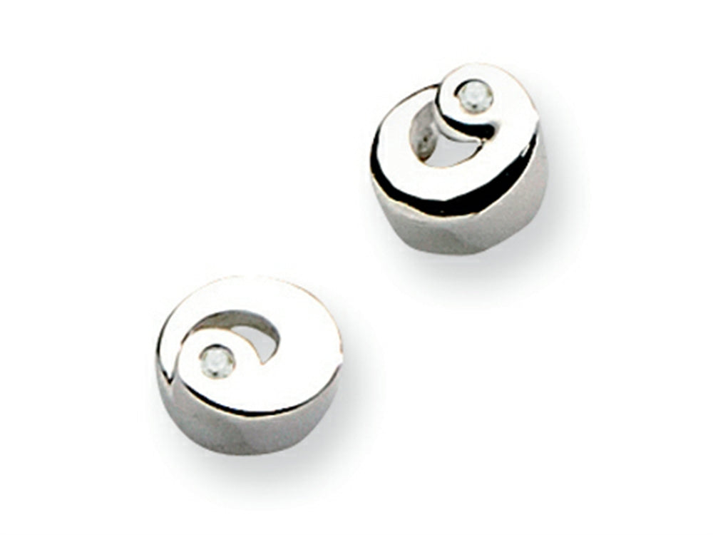 White Ice™ Sterling Silver Diamond Earrings