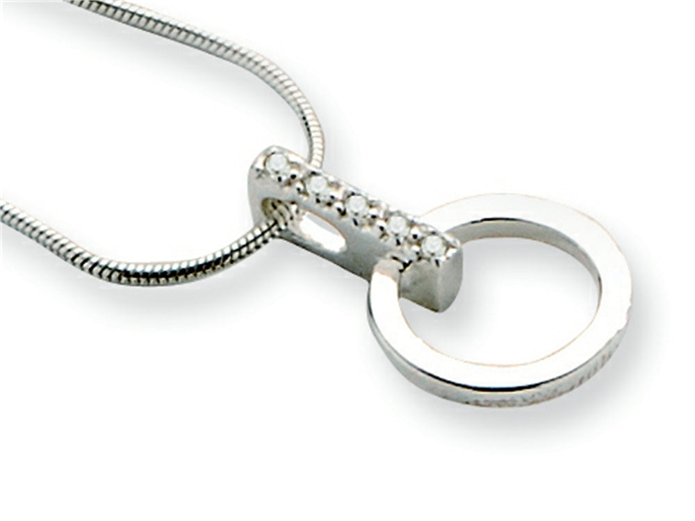 White Ice™ Sterling Silver Diamond Necklace