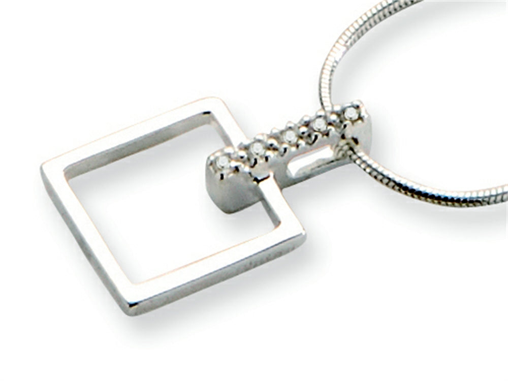 White Ice™ Sterling Silver Diamond Necklace