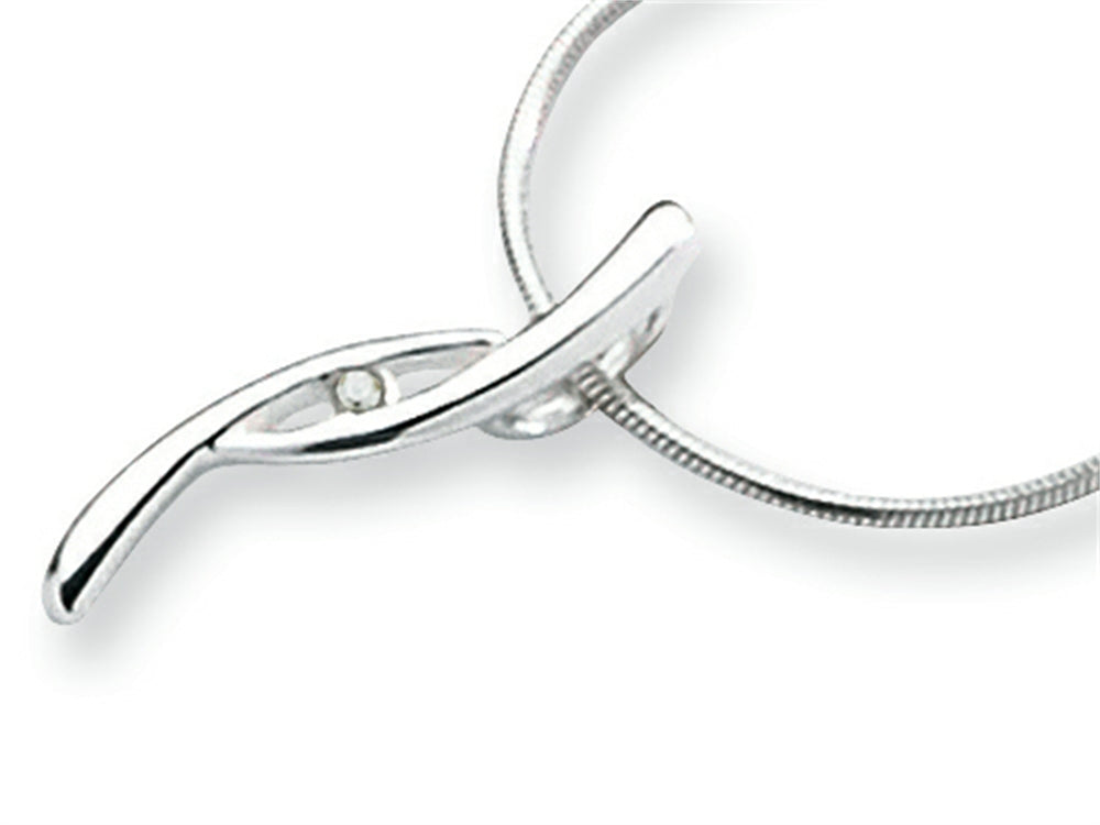 White Ice™ Sterling Silver Diamond Necklace