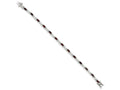 FJC Finejewelers Sterling Silver Garnet and Cubic Zirconia Bracelet