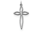 FJC Finejewelers Sterling Silver Laser Designed Cross Pendant Necklace - Chain Included