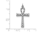 FJC Finejewelers Sterling Silver Laser Designed Cross Pendant Necklace - Chain Included