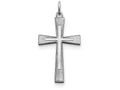 FJC Finejewelers Sterling Silver Laser Designed Cross Pendant Necklace - Chain Included