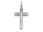 FJC Finejewelers Sterling Silver Laser Designed Cross Pendant Necklace - Chain Included