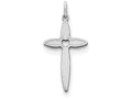 FJC Finejewelers Sterling Silver Laser Designed Cross Pendant Necklace - Chain Included