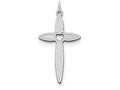 FJC Finejewelers Sterling Silver Laser Designed Cross Pendant Necklace - Chain Included