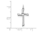 FJC Finejewelers Sterling Silver Laser Designed Cross Pendant Necklace - Chain Included