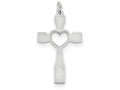 FJC Finejewelers Sterling Silver Laser Designed Cross Pendant Necklace - Chain Included