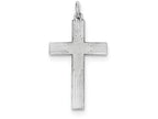 FJC Finejewelers Sterling Silver Laser Designed Cross Pendant Necklace - Chain Included