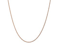 FJC Finejewelers 14k Rose Gold 1.0mm Bright Cut Rope