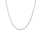 FJC Finejewelers 14k Rose Gold 1.0mm Bright Cut Rope