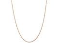 FJC Finejewelers 9 Inch 14k Rose Gold 1.5mm bright-cut Rope Chain Ankle Bracelet (Smaller Ankles)