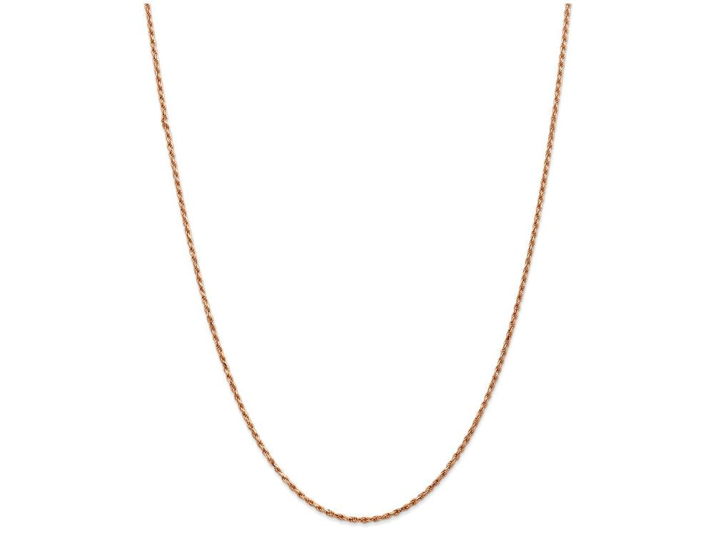 FJC Finejewelers 30 Inch 14k Rose Gold 1.8mm bright-cut Rope Chain Necklace