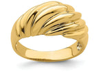 FJC Finejewelers 14k Yellow Gold Shrimp Fashion Domefashion Charm