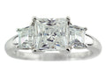 FJC Finejewelers 7x7mm White Cubic Zirconia Ring