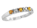 FJC Finejewelers 2.5mm Citrine Band / Ring