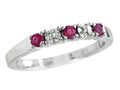 FJC Finejewelers 2.5mm Created Ruby Band / Ring