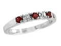 FJC Finejewelers 2.5mm Garnet Band / Ring