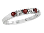 FJC Finejewelers 2.5mm Garnet Band / Ring