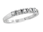 FJC Finejewelers 2.5mm White Topaz Band / Ring