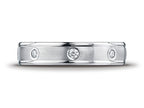 Benchmark® 4mm Comfort Fit Diamond Wedding Band / Ring