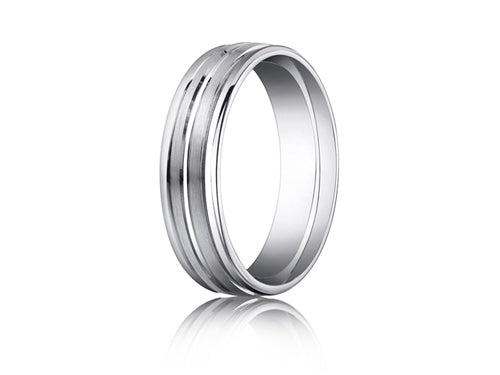 Benchmark® 6mm Comfort Fit Wedding Band / Ring