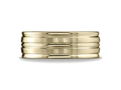 Benchmark® 8mm Comfort Fit Wedding Band / Ring