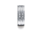 Benchmark® Cobalt-Chrome™ 8mm Comfort-fit Satin-finished Wedding-Band