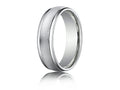 Benchmark® 6mm Comfort-fit Wired-finished High Polished Round Edge Carved Design Wedding Band Ring
