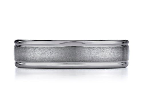 Benchmark® 6mm Comfort Fit Tungsten Carbide Wedding Band / Ring
