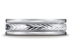 Benchmark® 6mm Comfort-fit Harvest Of Love Round Edge Carved Design Wedding Band Ring