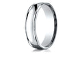 Benchmark® 14k Gold 6mm Comfort-fit High Polish Finish Round Edge Design Wedding Band Ring
