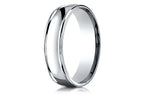 Benchmark® 14k Gold 6mm Comfort-fit High Polish Finish Round Edge Design Wedding Band Ring