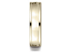 Benchmark® 18k Gold 6mm Comfort-fit High Polish Finish Round Edge Design Wedding Band Ring
