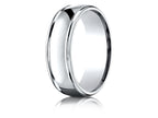 Benchmark® 14k Gold 7mm Comfort-fit High Polish Finish Round Edge Design Wedding Band Ring