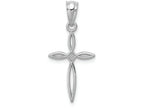FJC Finejewelers 14k White Gold Passion Cross Charm