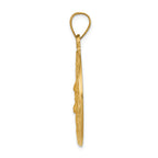 FJC Finejewelers 14k Yellow Gold Head Of Christ Medal Round Charm